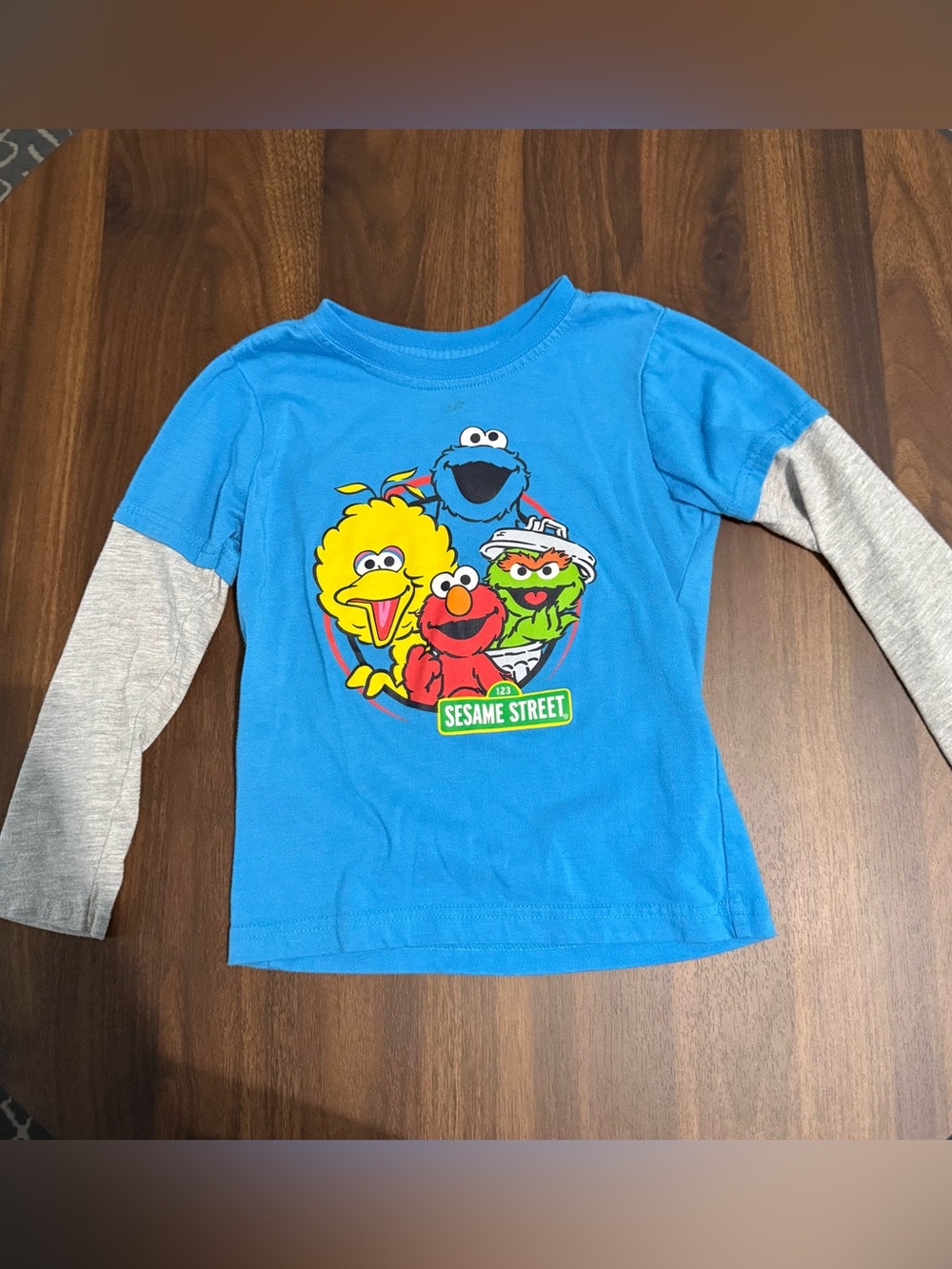 Boys Sesame Street shirt